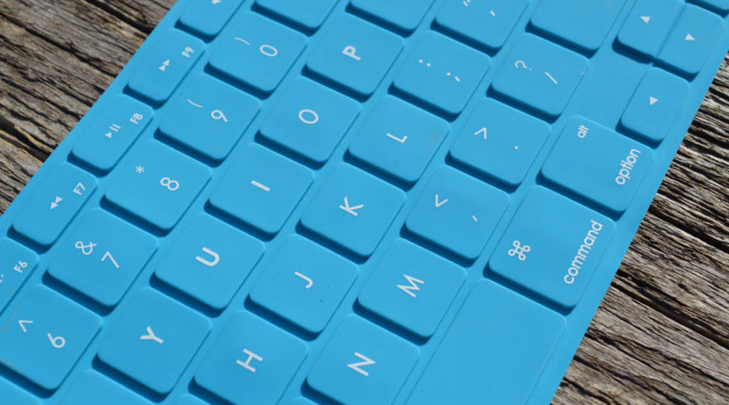 clavier sans fil bleu