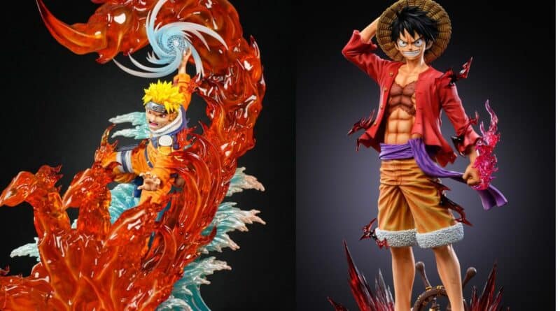 objets naruto et one piece