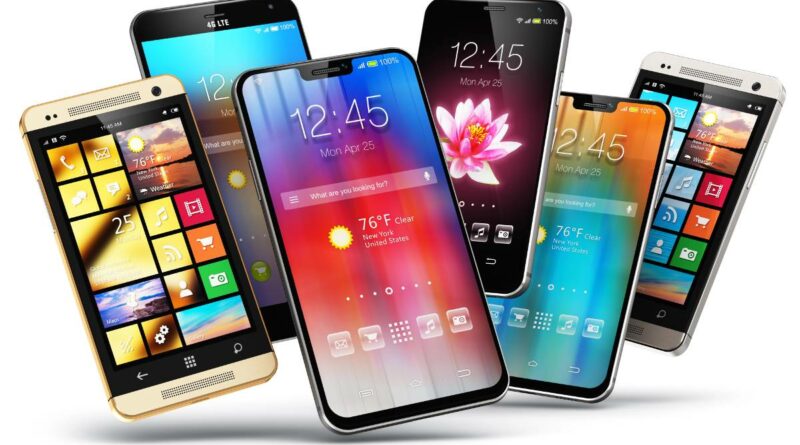 différents smartphone