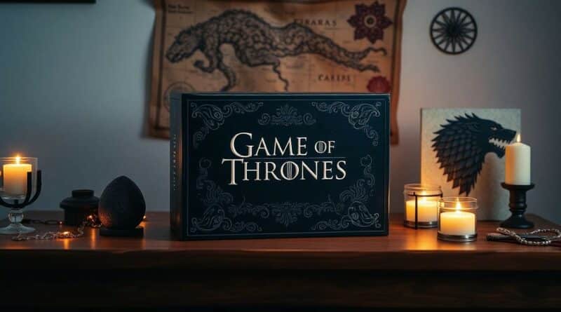 le coffret game of thrones
