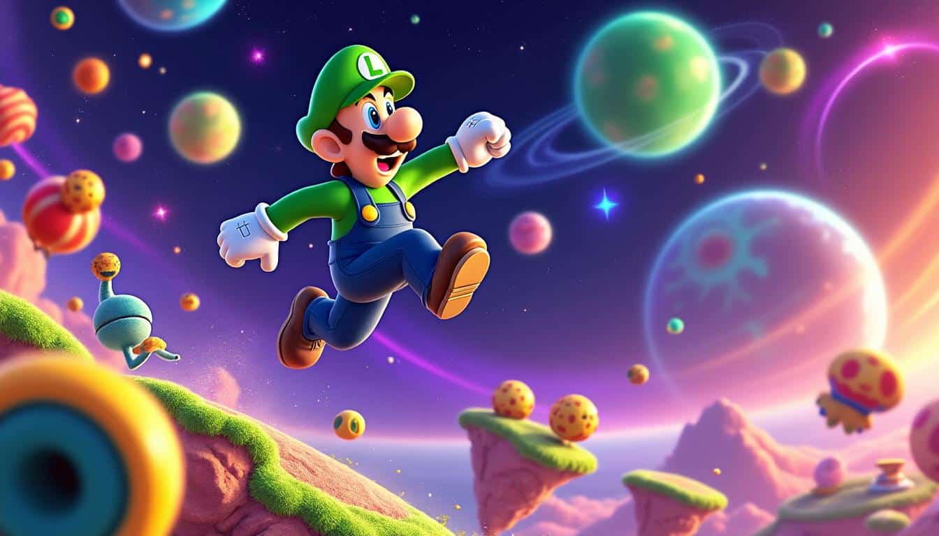 découvrez comment débloquer et jouer avec luigi dans super mario galaxy sur nintendo switch grùce à notre astuce simple et rapide. profitez pleinement de votre aventure galactique avec ce personnage emblématique !