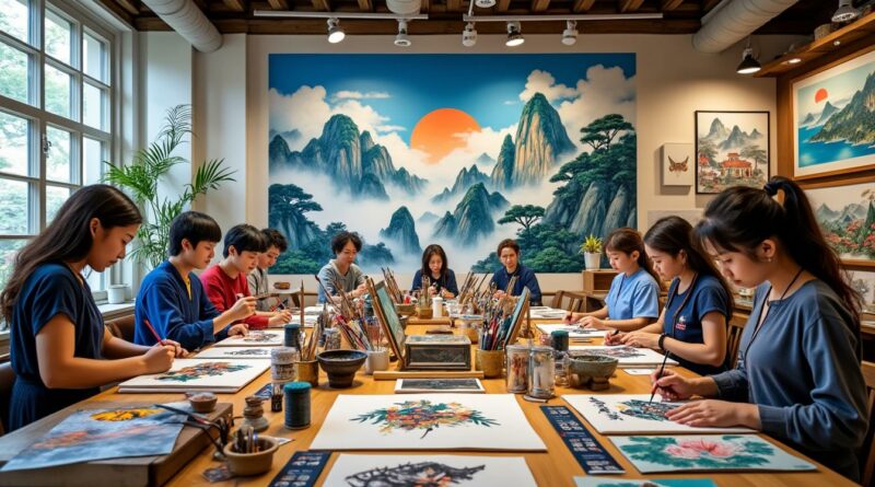 participez à un atelier unique à espaly-saint-marcel et plongez dans l'univers du manga tout en découvrant l'art raffinée de la peinture chinoise. un moment créatif et culturel à ne pas manquer !