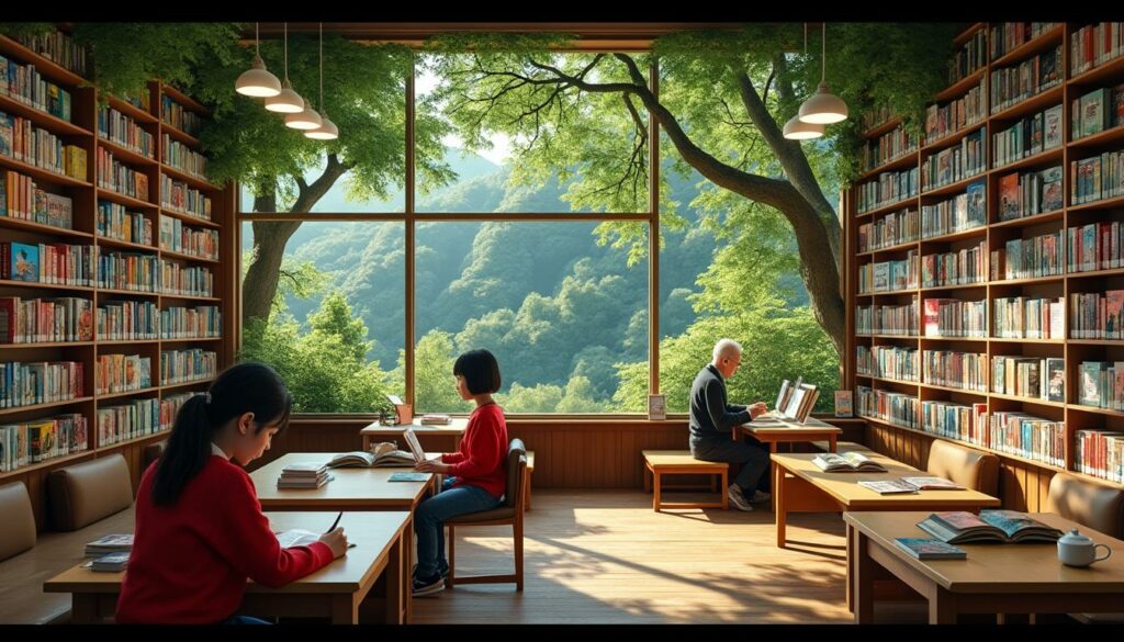 découvrez la nouvelle collection de mangas à la bibliothèque de la forêt-sur-sèvre : un espace dédié pour ravir tous les amateurs de lecture et de culture japonaise !