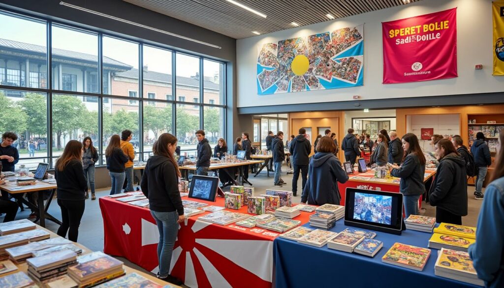 découvrez le premier salon dédié aux jeux vidéo et au manga, organisé par le conseil municipal junior de sablé-sur-sarthe. un événement unique pour les passionnés de culture geek et jeunes talents locaux.