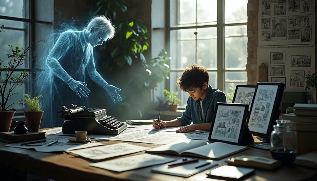 découvrez les coulisses du manga phénomène de 2020 avec time paradox ghost writer, une immersion fascinante au cœur des créateurs qui ont captivé internet.