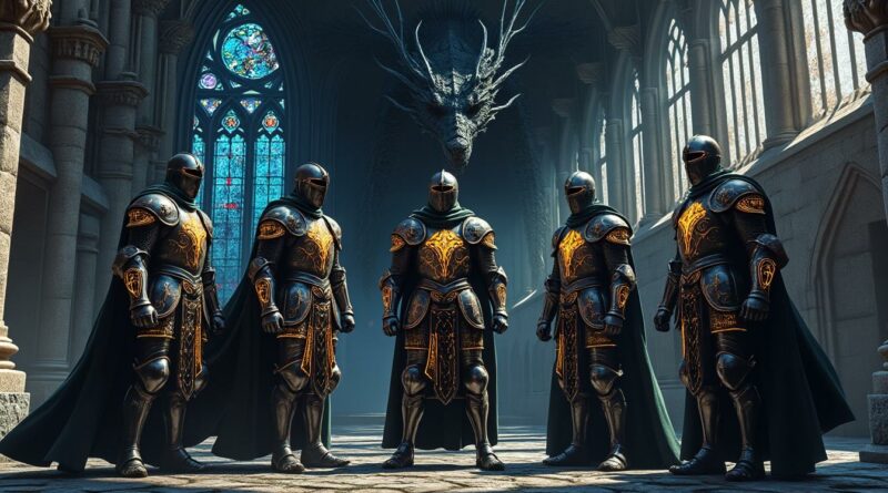 découvrez comment le moyen âge est réinventé à travers les chevaliers de la table ronde jusqu'aux héros modernes de la bande dessinée et du manga, mêlant histoire et culture populaire.