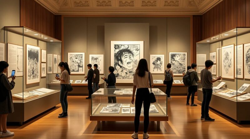 découvrez comment le musée guimet célèbre le manga en tant qu'art à part entière à travers un reportage culturel captivant.