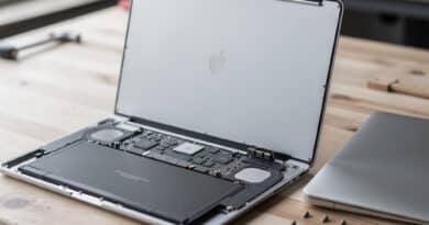 mac book air en réparation